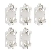 5pcs CR2025 CR2016 Horizontal Coin Button Battery Holder White Case