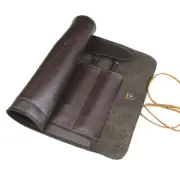 Tools Roll Up Bag Leather Storage Case Organizer for Pocket Sculpture Knives