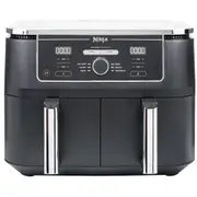Ninja Foodi Af400 Max XXXL 9.5L Dual Zone Air Fryer Air Fryer - Max Crisp - Bake -Air Roast - Reheat - Dehydrate [AF400ANZ]