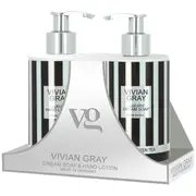 Vivian Gray Set: Lemon & Green Tea Luxury Cleansing Liquid Soap 250 ml + Lemon & Green Tea Luxury Moisturizing Hand Lotion 250 ml