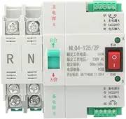 Generator Transfer Switch,Automatic Transfer Switch Ac 230v 2p 63/80/100a Dual Power Automatic Transfer Toggle Switch,for Home