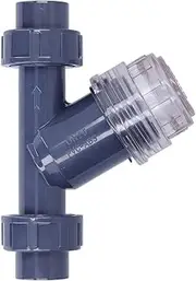 Drip Irrigation Filter PVC Stable Efficient Convenient Filter Irrigation Water Pipe Filters Aquarium Chemical Construction