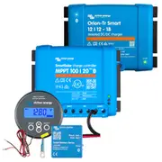 Victron SmartSolar Bundle with Orion-Tr Smart 12/12-18A DC-DC Charger, SmartSolar MPPT 100