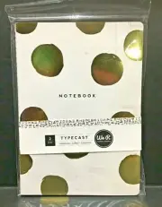 We R Memory Keepers Typecast Notebook Gold/White by American Crafts New