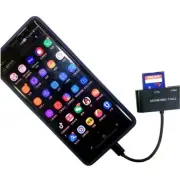3in1 USB C SD TF Card Reader, Micro SD to Type C OTG Adapter for SDHC SDXC TF