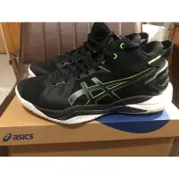 在飛比找蝦皮購物優惠-二手 亞瑟士 ASICS gelburst 26 黑綠 27