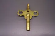 CLOCK WINDING KEY for the WATERBURY WESTMINSTER MOVEMENT SHOWN - repair part