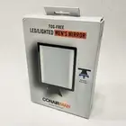 ConairMan Fog-Free LED Suction Mounted Shower Shaving Mirror 2X Magnification
