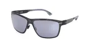 Ic! Berlin IC0058 FLX_S06 02C Men's Sunglasses Black Size 60