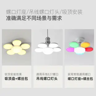 led燈泡螺口LED直播燈飛碟燈家用白光球泡燈LED節能燈超