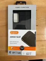 Base Samsung Note 20 Armor Tech Phone Case - Black