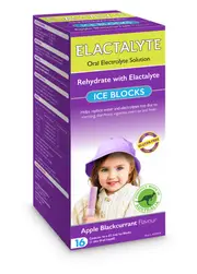 Elactalyte Ice blocks Apple Blackcurrant Flavour 16 Pack