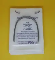 10Packs Arcos de Dental Ortodoncia Redondos Niti Arco de Alambre Su Arch Wire