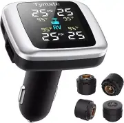 Tymate TM7 Tire Pressure Monitoring System, Wireless TPMS with 4 External