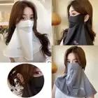 Washable Sun Protection Face Mask Reusable Sunscreen Mask Outdoor