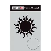 Darkroom Door Small Stencil Sun