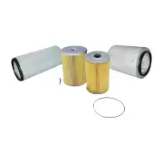 Sakura Oil Air Fuel Filter Service Kit for Isuzu FTR12 FTS12 6.5L Diesel