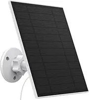 Solar Panel Charger for Arlo Pro 3,Pro4,Pro 5S,Ultra,Ultra 2,Pro 3 Floodlight,5W IP65 Waterproof Solar Panel Charger for arlo with 9.84Ft Charging Cable (1 Pack)