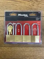 Master Lock 140QLH Solid Brass Keyed-Alike Wide Padlock 1-9/16 in.