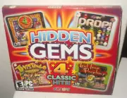 Hidden Gems 4 Classic Hits! (PC CD-ROM, 2010 Twistingo, DROP! & More) New Sealed