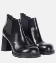 [Bottega Veneta] Bottega Veneta Cliff leather Chelsea boots AU 5 black