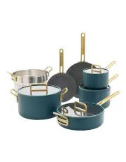 [GreenPan] Stanley Tucci 11Piece Cookware Set in Tucci Teal