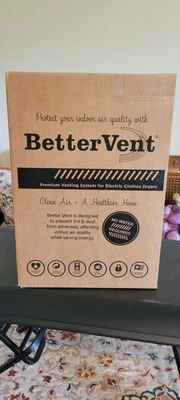 BetterVent Indoor Dryer Vent by ADR Products | No Water - No Mess | Save Energy