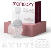 Momcozy S9 Pro Hands-Free Breast Pump Wearable, Double Wireless Pump with Co...