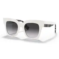 在飛比找momo購物網優惠-【BURBERRY 巴寶莉】經典膠框太陽眼鏡(BE4364F