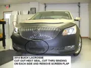 Lebra Front End Mask Cover Bra Fits 2014 2015 14 15 Buick Lacross