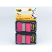 Post-it® Flags 680-BP2, 1 in. x 1.7 in. (2.54 cm x 4.31 cm) Bright Pink,2-pk