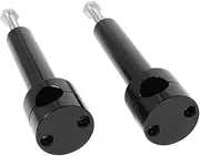 Handlebar Riser Handlebar Clamp Motorcycle Handlebar Riser Mount Adaptor Kit 22/25mm CNC Aluminum Fit for Harley Fit for Yamaha Fit for ATV Fit for Dirt Bike(Black 22MM)