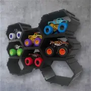 Modular Wall Display Mount Rack for Hot Wheels Truck and Monster Jam Truck 1:64