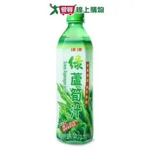 津津 綠蘆筍汁 600gX24瓶/箱