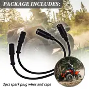 4013327 Black Spark Plug Wire Kits For Polaris Sportsman XP 13-24/850 15-24/1000
