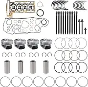 Engine Rebuild Piston Kit For 2007-2016 Mini Cooper Clubman R55 R56 N12 N16 1.6L Replace 20606049609 HS26453PT 11257566477
