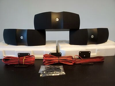 RCA SURROUND SOUND Home Theater STEREO SPEAKERS SET --- 3 SPEAKER SET
