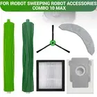 Replacement Part For iRobot Roomba Combo 10 Max Vacuum Filters Brushes Dust Bags