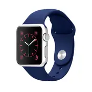 ZUSLAB Apple Watch 7/6/5/4/3/2/SE Band Silicone Strap 42mm 44mm 45mm Blue 120mm