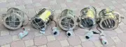 Lights for the stage, house, backyard, at a theater show 5pc