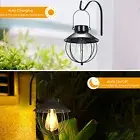 US (Black 12Pcs/Ctn)Solar Wall Mount Pendant Light Sensitive Light Control/ Ip65
