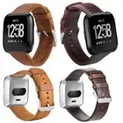 For Fitbit Versa/Lite/Special Edition Genuine Leather Bracelet Smart Wristbands