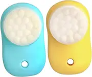 2pcs Face Cleansing Tool Cleaning Brush for Gentle Exfoliation and Deep Cleansing Ergonomic Design for All Skin