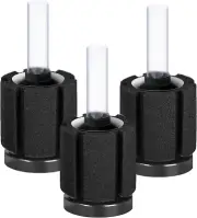 AQUANEAT 3 Pack Aquarium Bio Sponge Filter Breeding Fry Betta Shrimp Nano Fish T