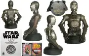 Gentle Giant Star Wars C-3PO Attack of Clones Collectable Mini Bust LE# 66/2500