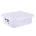 10L Clear Plastic Storage Box Stackable Container Organizer Kitchen Wardrobe
