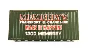 20' Shipping Container - Membreys 2nd Edition - Conrad 1:50 Scale #99928/10 New