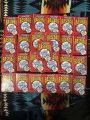 1991 Fleer Baseball Wax Packs (Lot of 21) – Factory Sealed Vintage Trading Cards