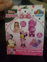 Disney Minnie, Softee Dough, Mold n Play, 3D Figure Maker, Cra Z Art, NEW