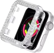 Bling Case Compatible with Apple Watch 40Mm, Full Cover Bumper Screen Protector